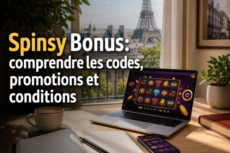 Spinsy Bonus: comprendre les codes, promotions et conditions avant activation