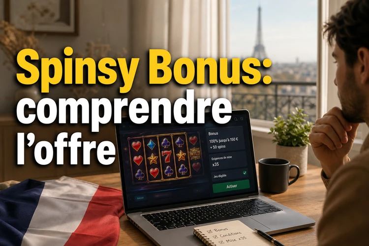 Spinsy Bonus: comprendre l’offre sans supposer son existence