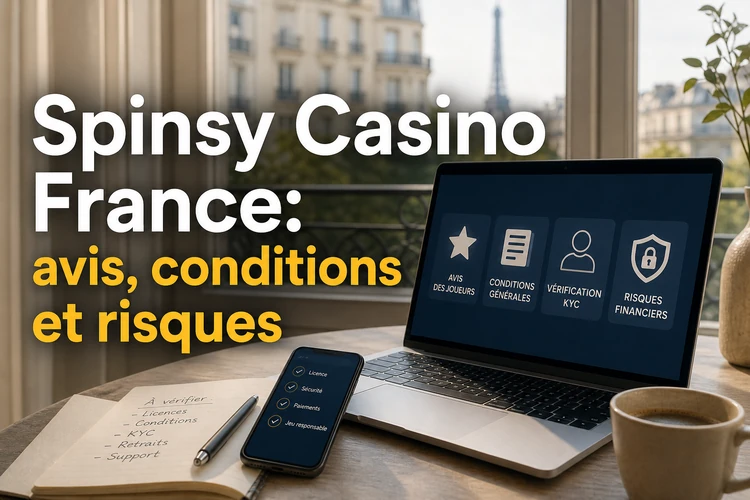 Spinsy Casino France: comprendre le casino en ligne, les avis et les risques